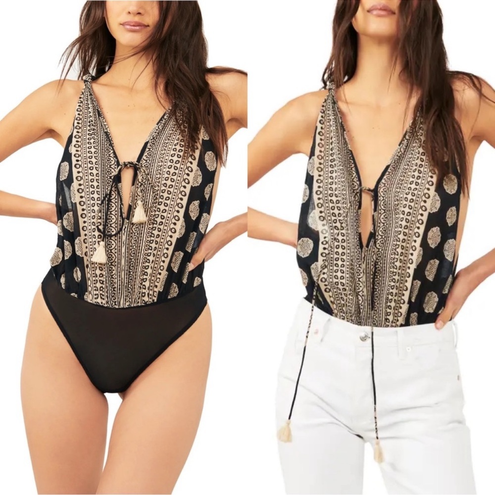 NWT Free Preople Soul of the Sun Bodysuit